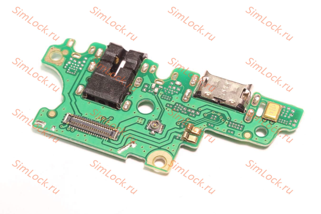 Нижняя плата (шлейф) Huawei Nova 3 (PAR-LX1) с разъемом зарядки, К-4