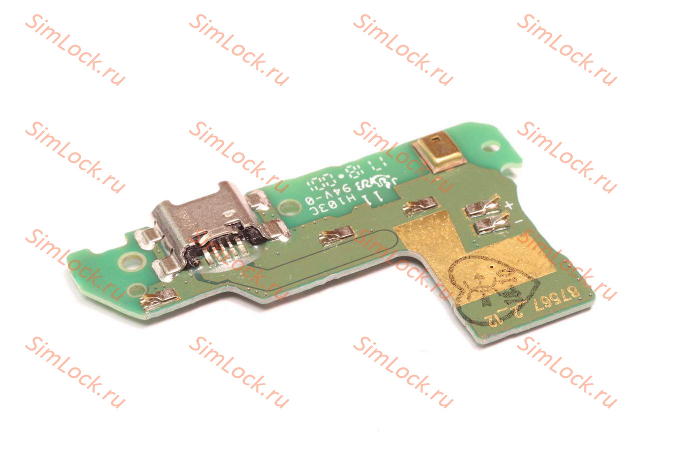 Нижняя плата (шлейф) Honor 7A Pro (AUM-L29), 7C  (AUM-L41), Huawei Y6 2018  с разъемом зарядки, К-1