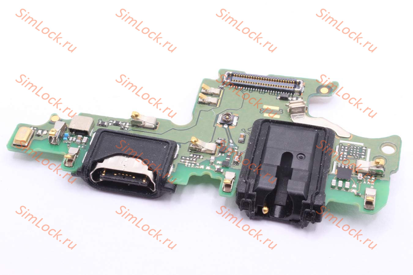 Нижняя плата (шлейф) Honor View 10 (BKL-L09) с разъемом зарядки, К-1