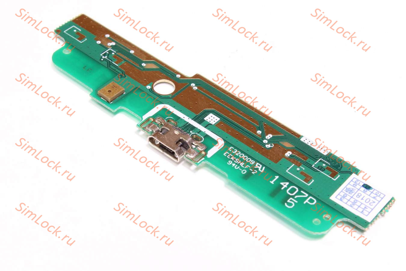 Нижняя плата (шлейф) Nokia 1320 Lumia с разъемом зарядки, К-2