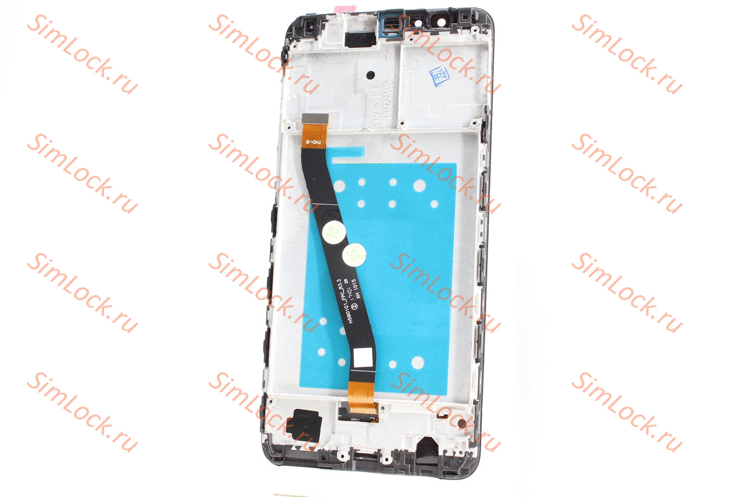 Дисплей Honor 7X (BND-L21), в рамке, черный, К-2