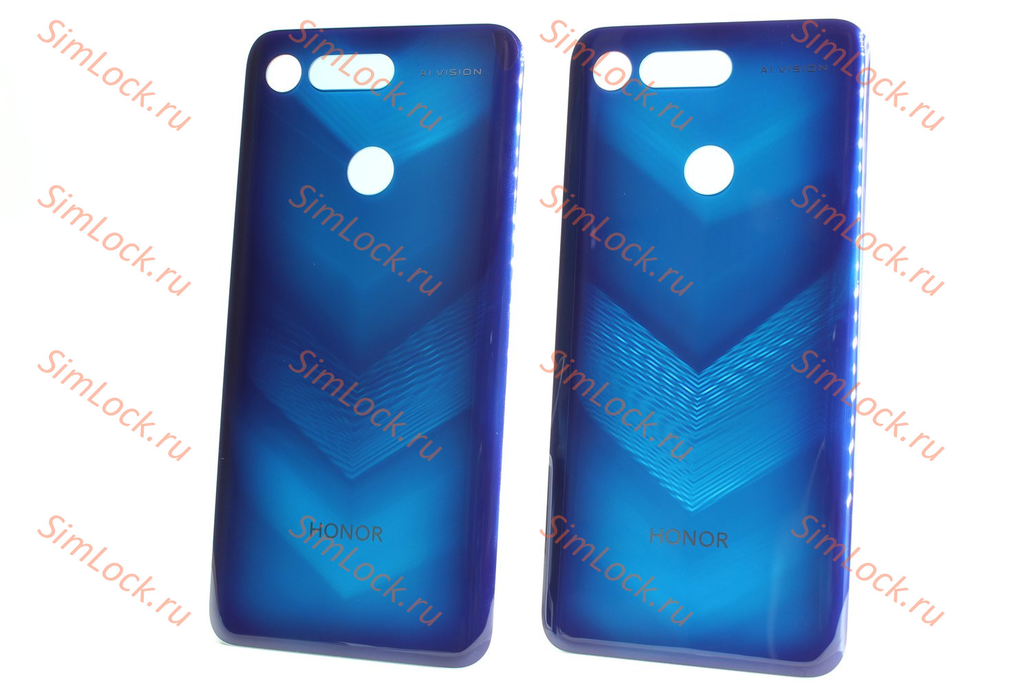 Задняя крышка Honor View 20 (PCT-L29), мерцающий синий, К-1