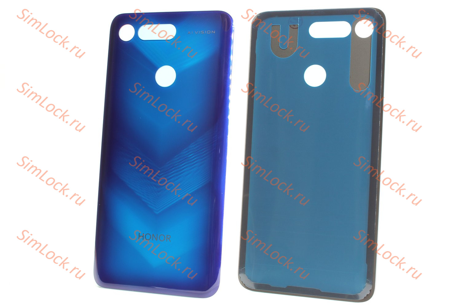 Задняя крышка Honor View 20 (PCT-L29), мерцающий синий, К-1