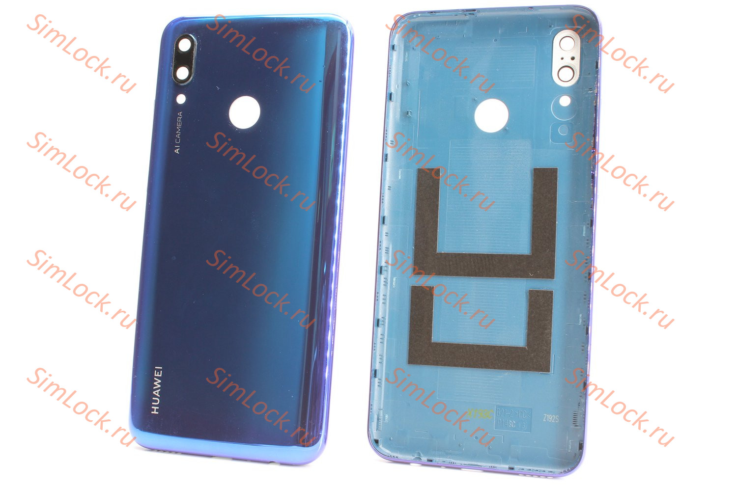Задняя крышка Huawei P Smart 2019 (POT-LX1), синий, К-2