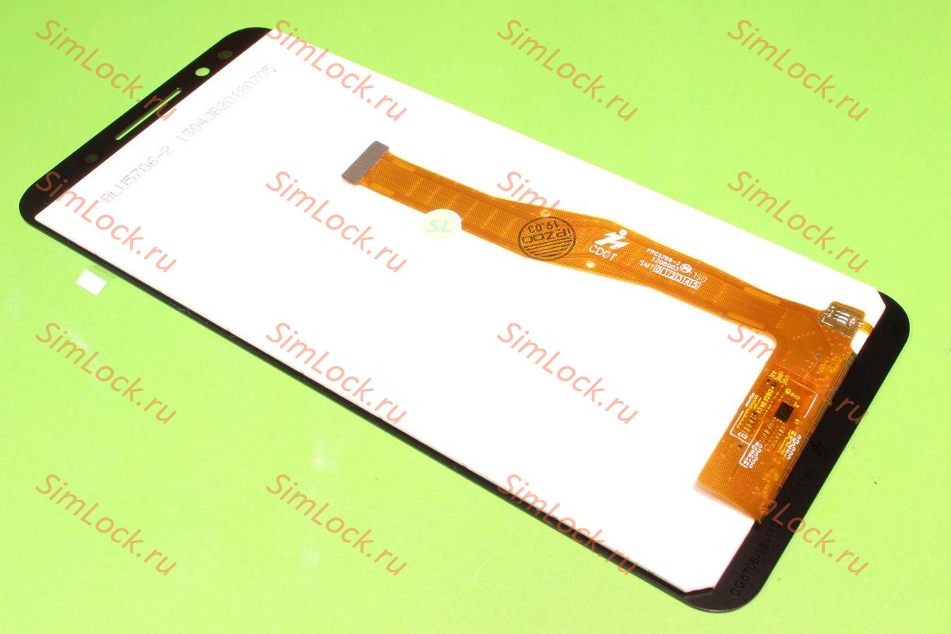 Дисплей Alcatel 5058I, черный, К-2