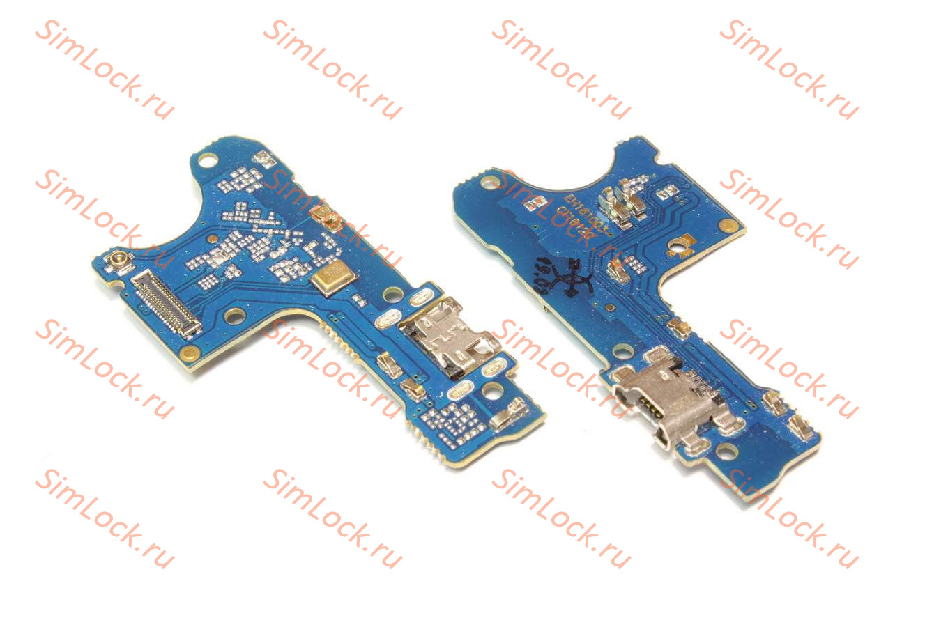 Нижняя плата (шлейф) Honor 8C (BKK-L21) с разъемом зарядки, К-4