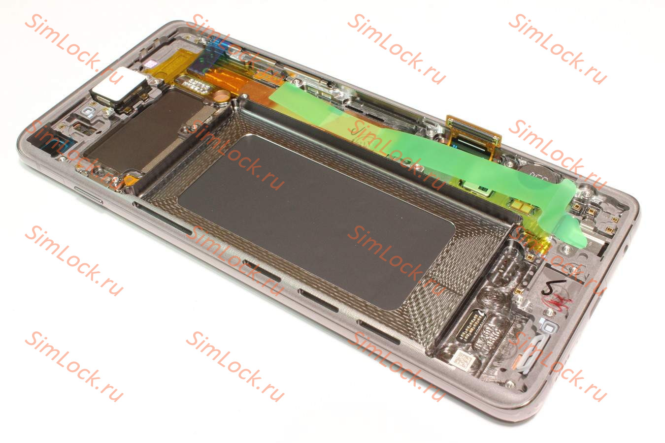 Дисплей Samsung G973F Galaxy S10, черный, оригинал