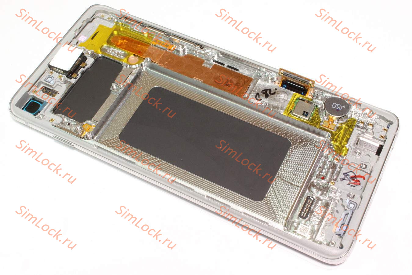 Дисплей Samsung G973F Galaxy S10, белый, оригинал