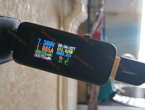 USB тестер Keweisi KWS-MX18, черный