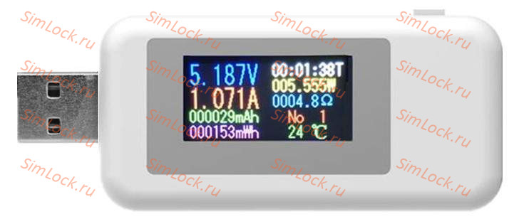 USB тестер Keweisi KWS-MX18, белый