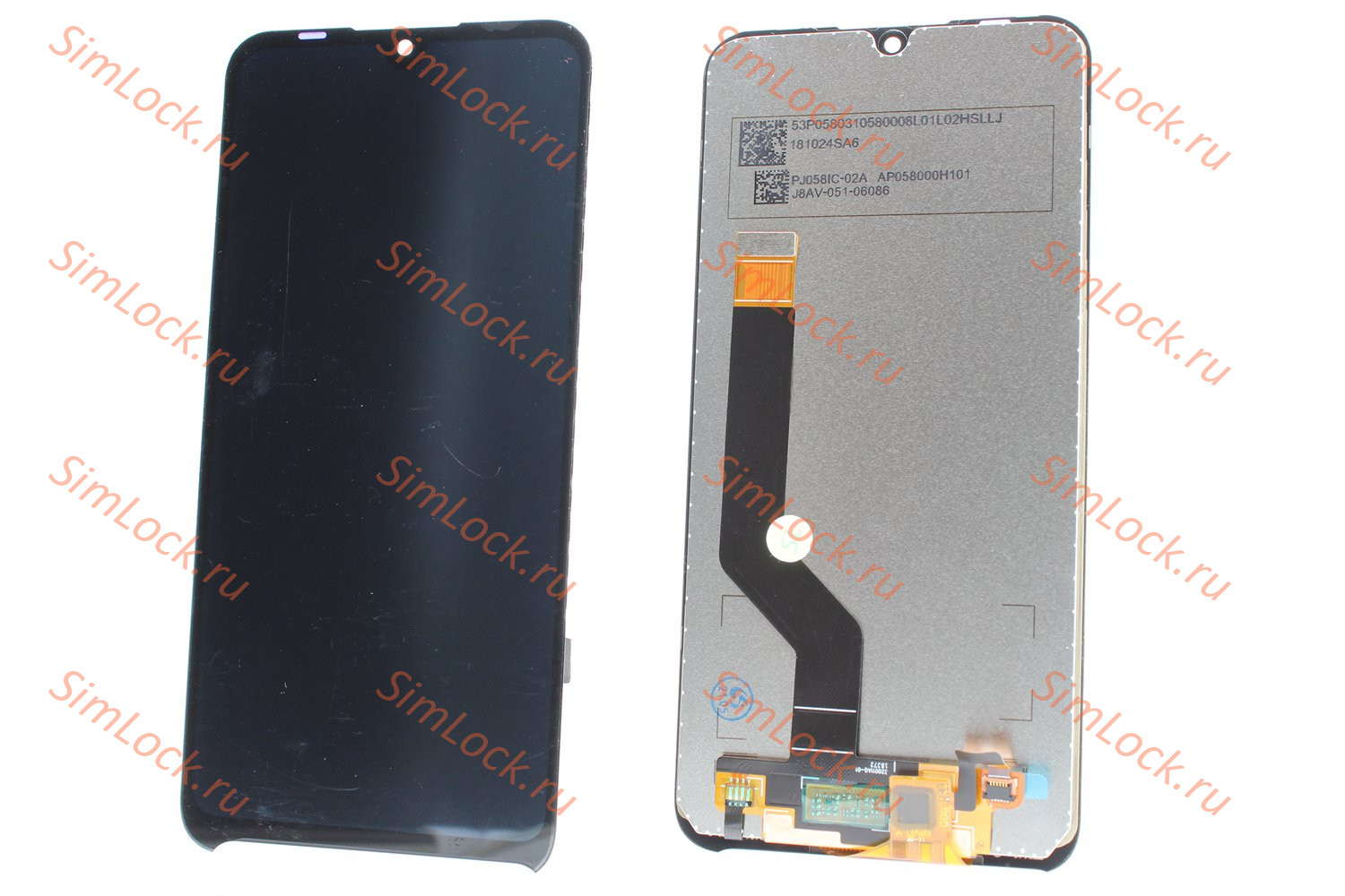 Дисплей Xiaomi Mi Play, черный, К-2