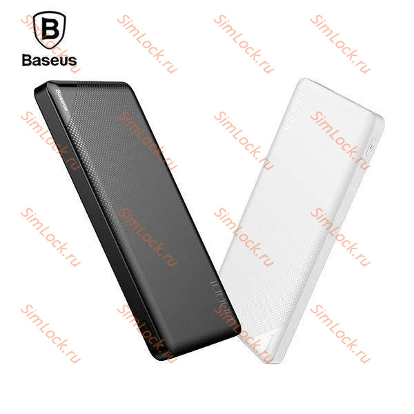Внешний аккумулятор Baseus Mini Cu, 10000 мАч, белый, PPALL-KU02
