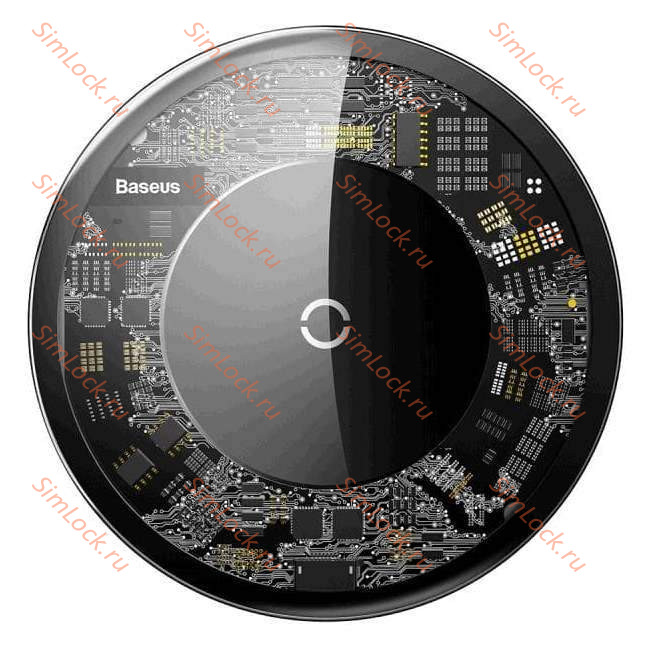 Беспроводное зарядное устройство Baseus Simple Wireless Charger, прозрачный, CCALL-AJK01