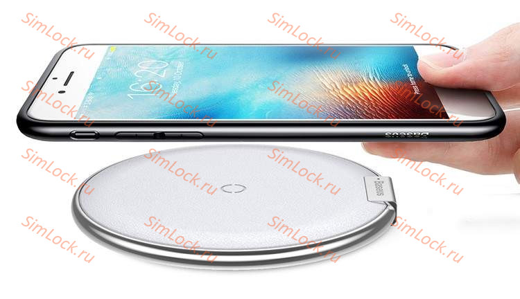 Беспроводное зарядное устройство Baseus iX Desktop Wireless Charger, серебро, WXIX-0S