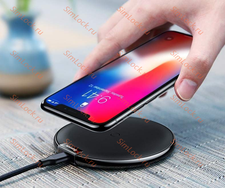 Беспроводное зарядное устройство Baseus iX Desktop Wireless Charger, серебро, WXIX-0S