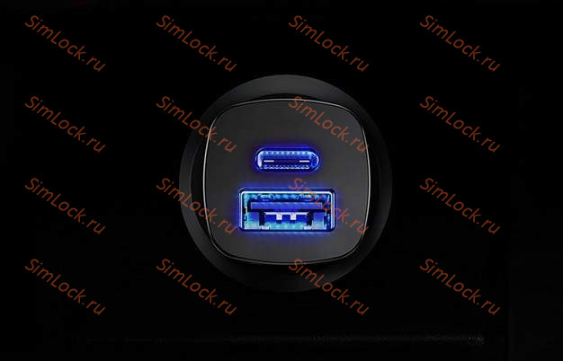 АЗУ Baseus Square metal A+C 30W PPS Car Charger, PD3.0, QC4.0, SCP, FCP, AFC, черный, CCALL-AS01