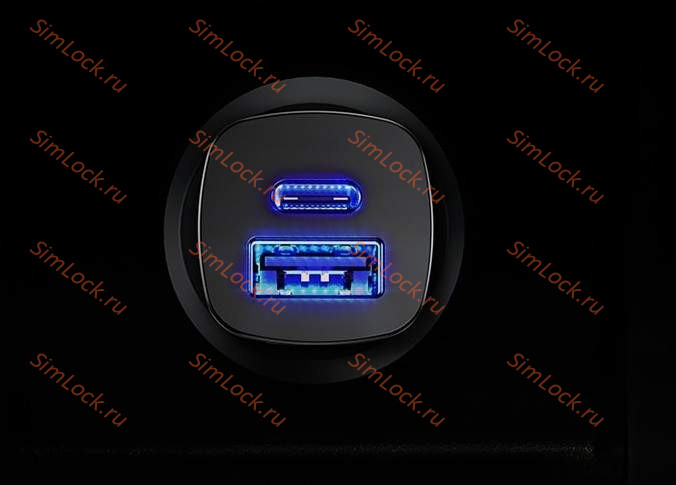 АЗУ Baseus Square metal A+C 30W PPS Car Charger, PD3.0, QC4.0, SCP, FCP, AFC, серебро, CCALL-AS0S