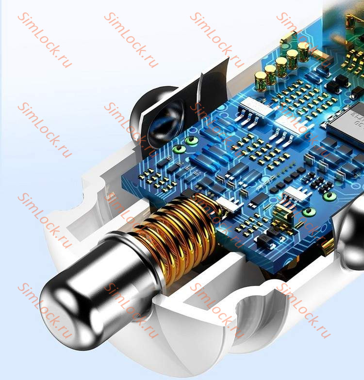 АЗУ Baseus Circular Plastic A+A 30W Dual QC3.0 Quick Car Charger, QC3.0, SCP, FCP, AFC, черный, CCALL-YD01