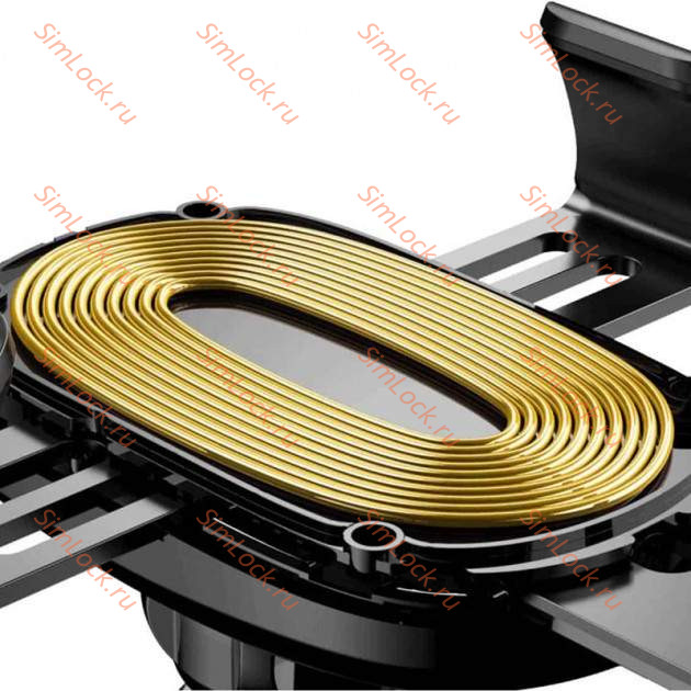 Автомобильный держатель Baseus Wireless Charger Gravity, на присоске, с беспроводной зарядкой, черный, WXYL-A01