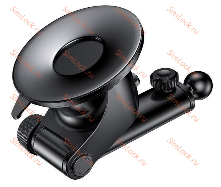 Автомобильный держатель Baseus Wireless Charger Gravity, на присоске, с беспроводной зарядкой, черный, WXYL-A01