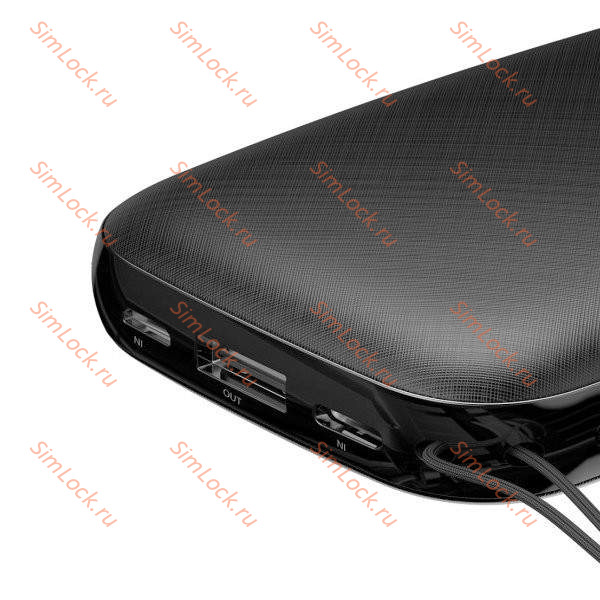 Внешний аккумулятор Baseus Mini Q, 10000 мАч, черный, PPALL-BXQ01
