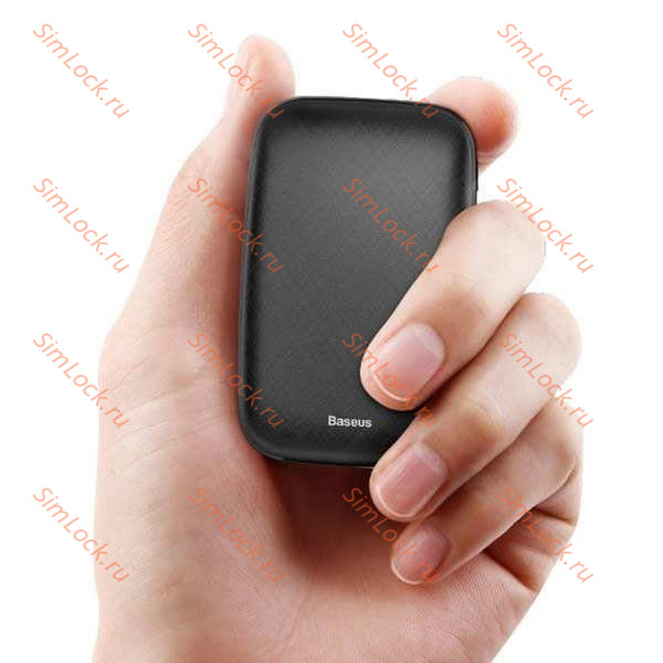 Внешний аккумулятор Baseus Mini Q, 10000 мАч, черный, PPALL-BXQ01