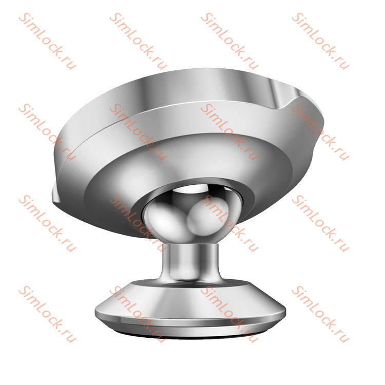 Автомобильный держатель Baseus Small Ears Series Magnetic Bracket, на приборную панель, серебро, SUER-B0S