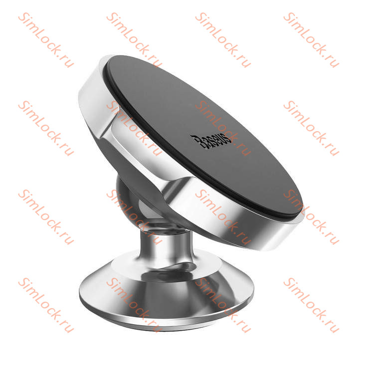 Автомобильный держатель Baseus Small Ears Series Magnetic Bracket, на приборную панель, серебро, SUER-B0S