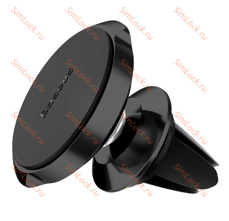 Автомобильный держатель Baseus Small Ears Series Magnetic Bracket, в воздуховод, черный, SUER-A01