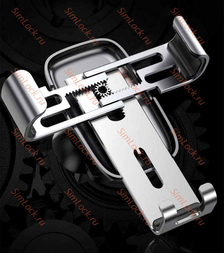 Автомобильный держатель Baseus Metal Age Gravity Car Mount, в воздуховод, черный, SUYL-D01