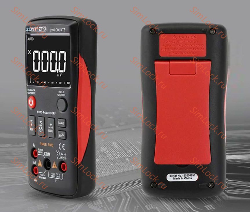 Мультиметр ZOTEK ZT-X, (Richmeters RM409B)