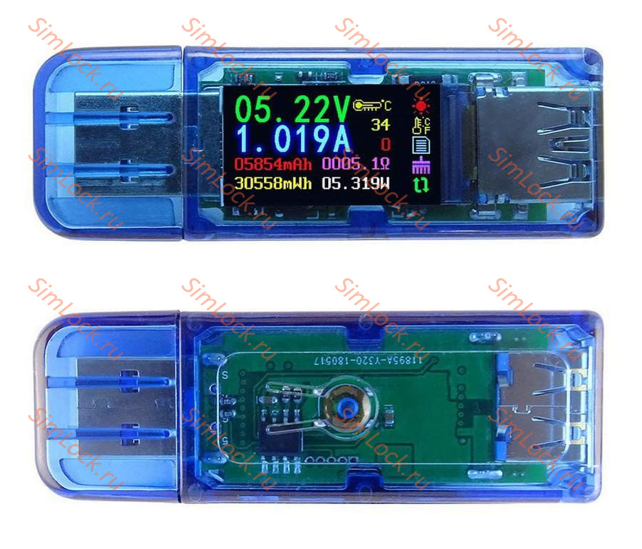USB тестер Ruideng RD-AT34
