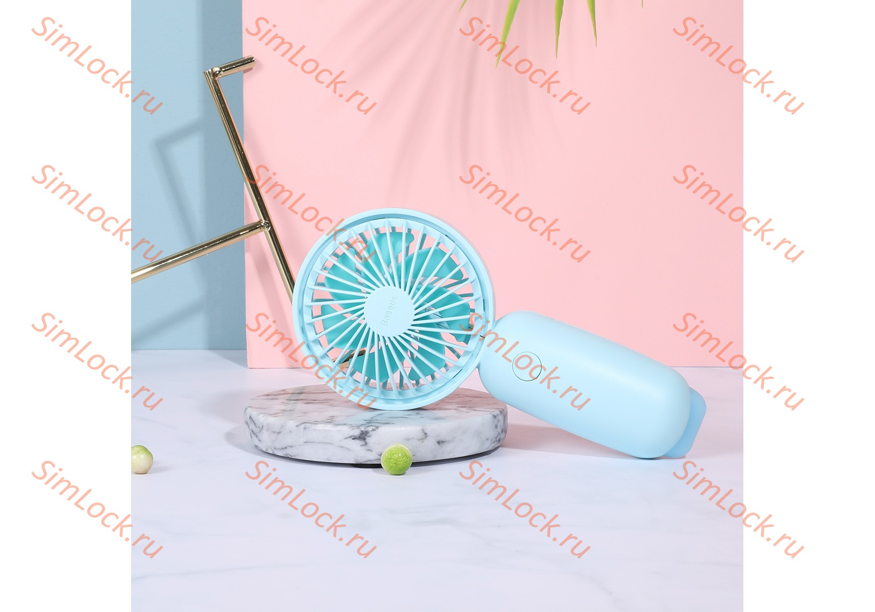 Портативный вентилятор Baseus Firefly mini fan Blue, CXYHC-03