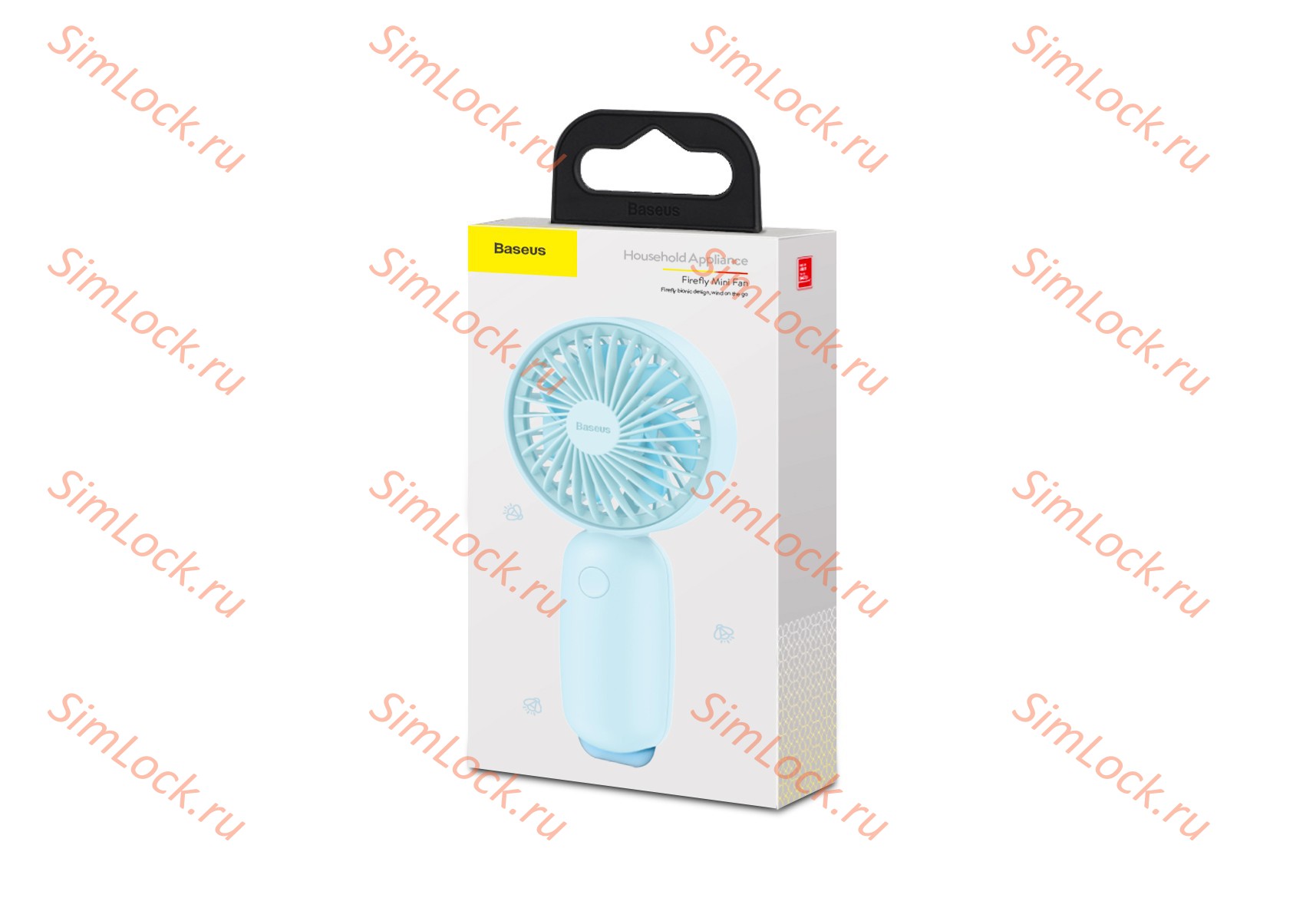 Портативный вентилятор Baseus Firefly mini fan Blue, CXYHC-03