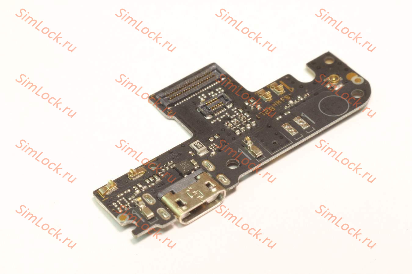 Нижняя плата (шлейф) Xiaomi Redmi Note 5A с разъемом зарядки, К-1