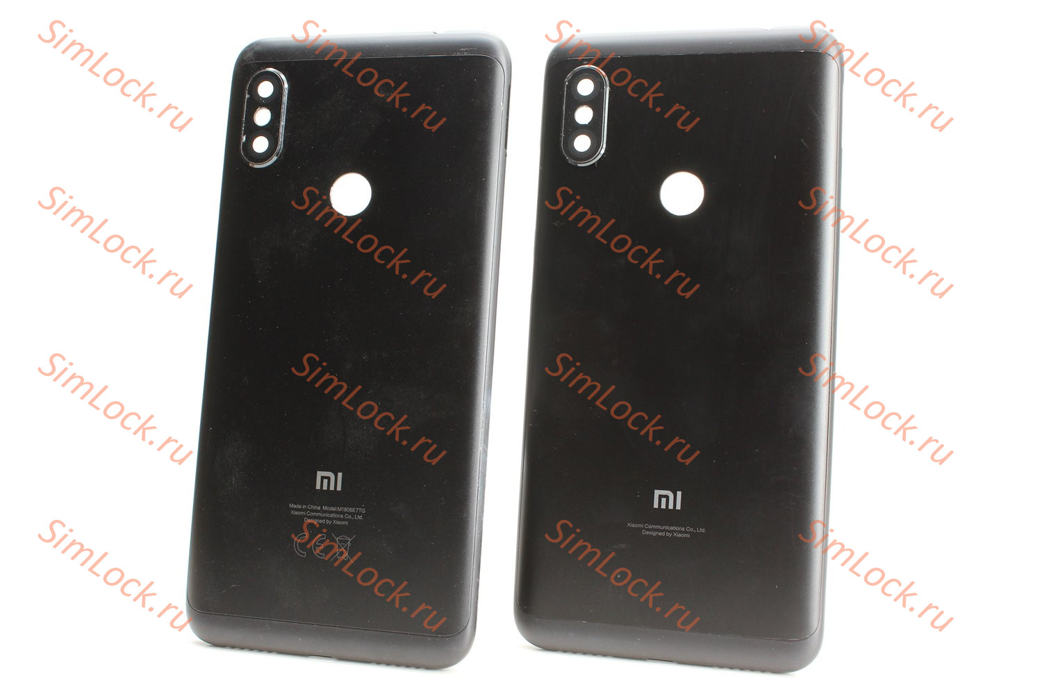 Задняя крышка Xiaomi Redmi Note 6 Pro, черный, К-2