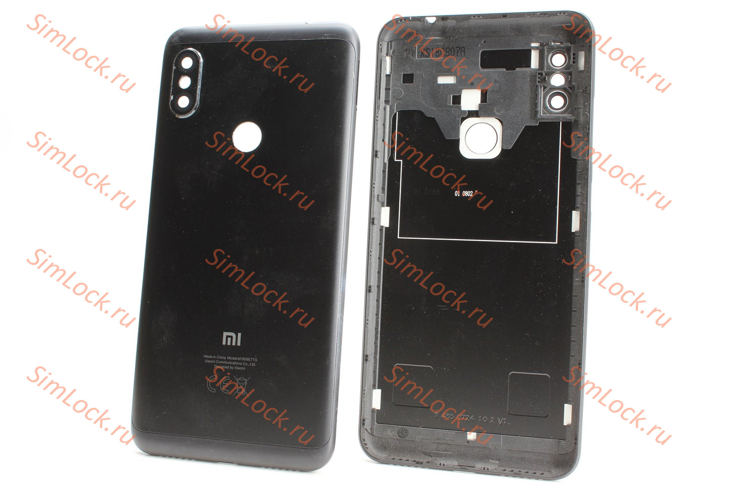 Задняя крышка Xiaomi Redmi Note 6 Pro, черный, К-2