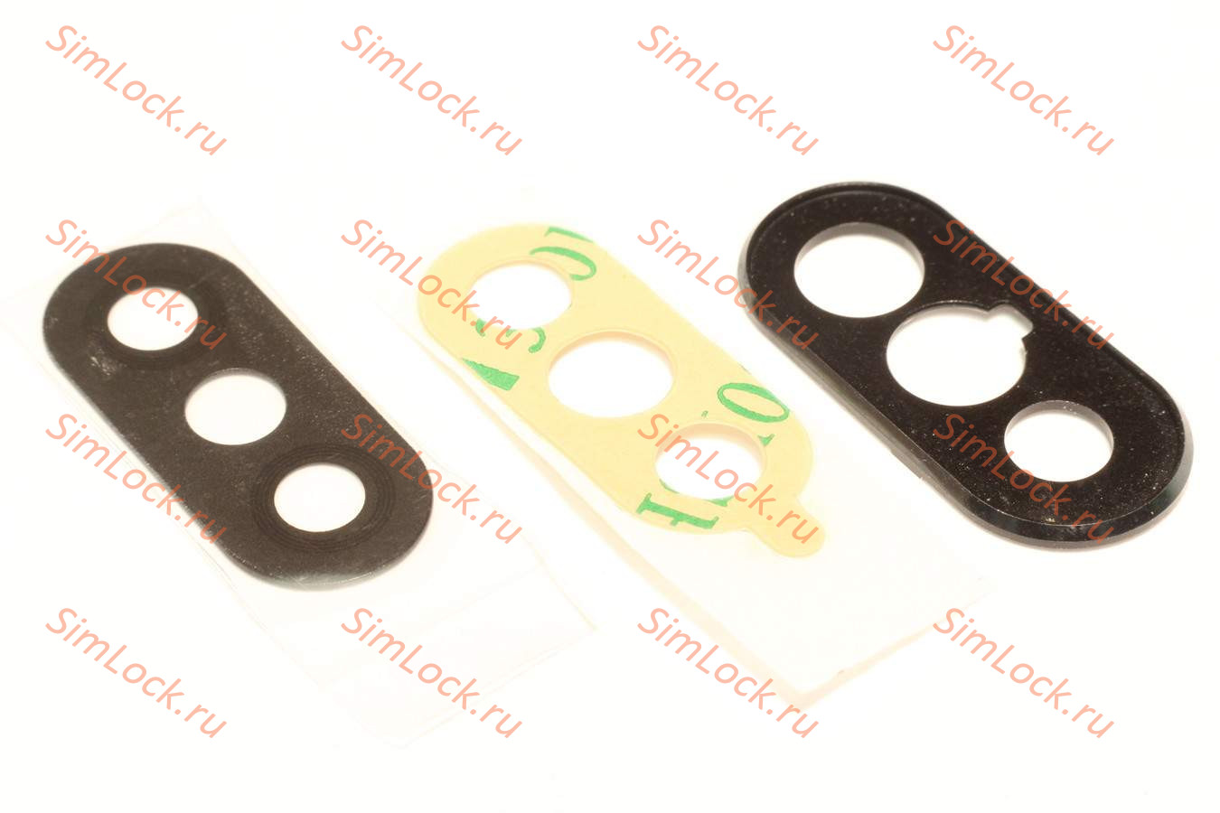 Стекло камеры Xiaomi Redmi Note 5 с черной рамкой