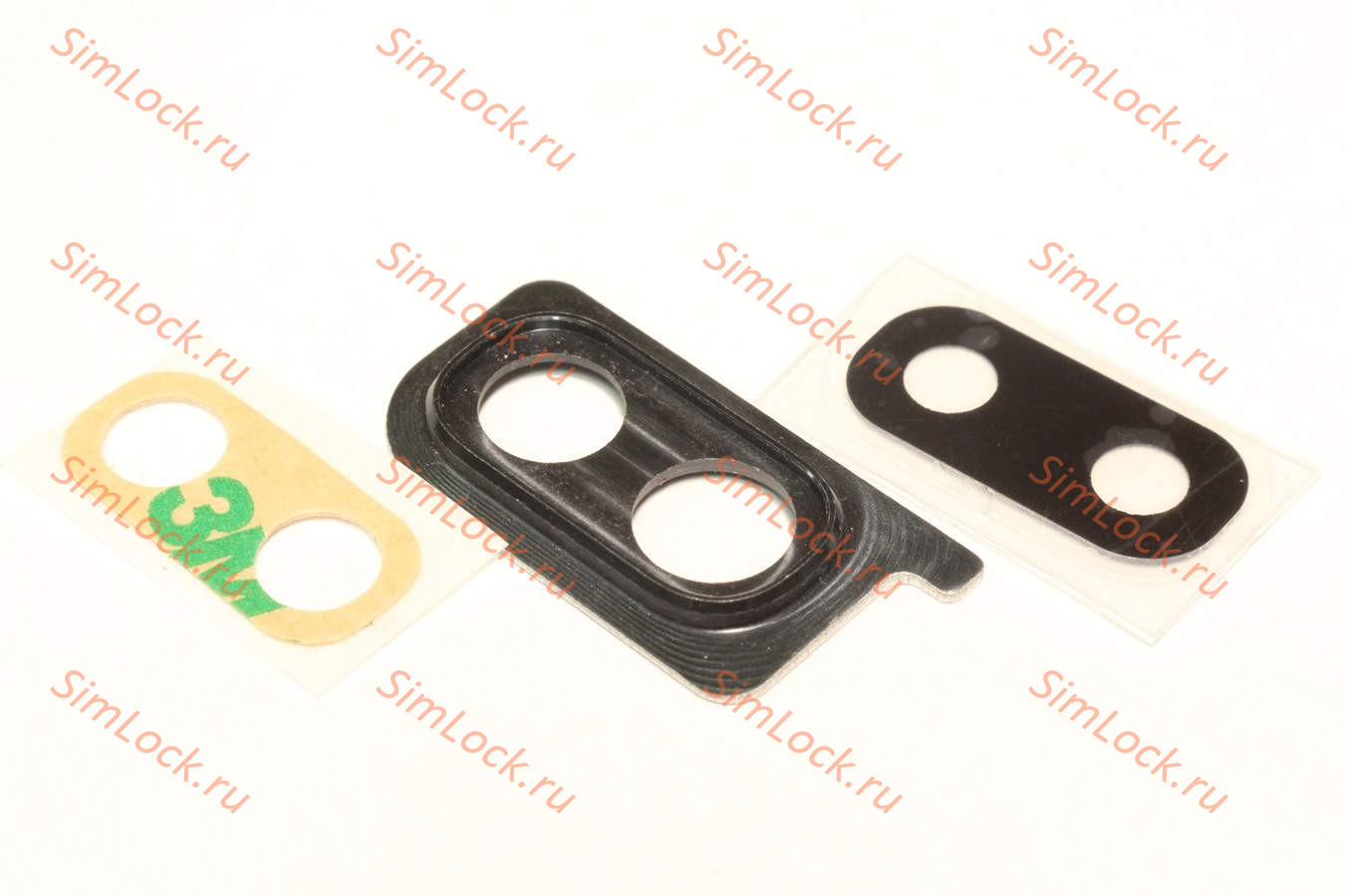 Стекло камеры Samsung A305FN Galaxy A30 с черной рамкой