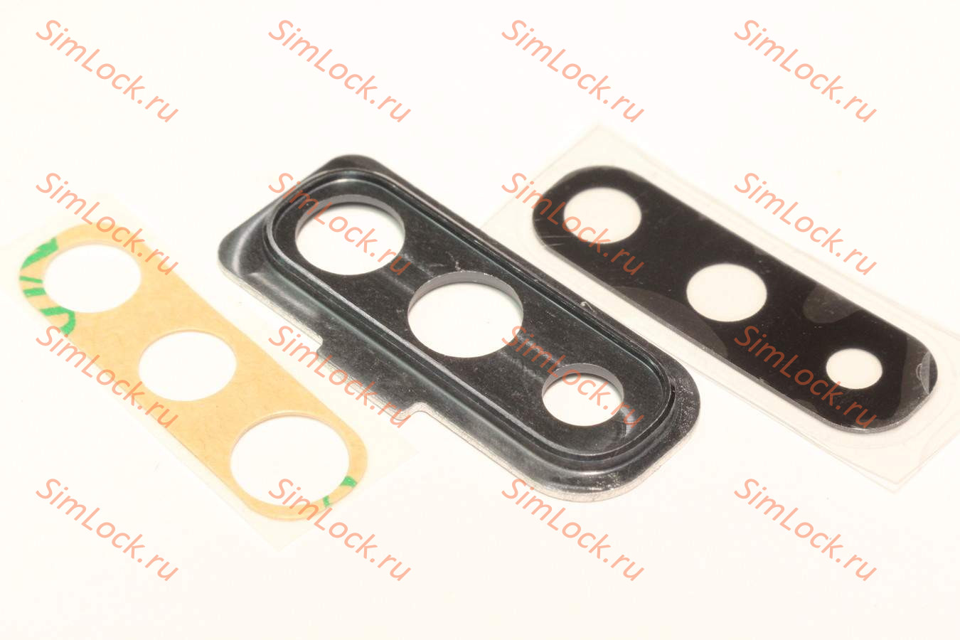 Стекло камеры Samsung A705FN/DS Galaxy A70 с черной рамкой