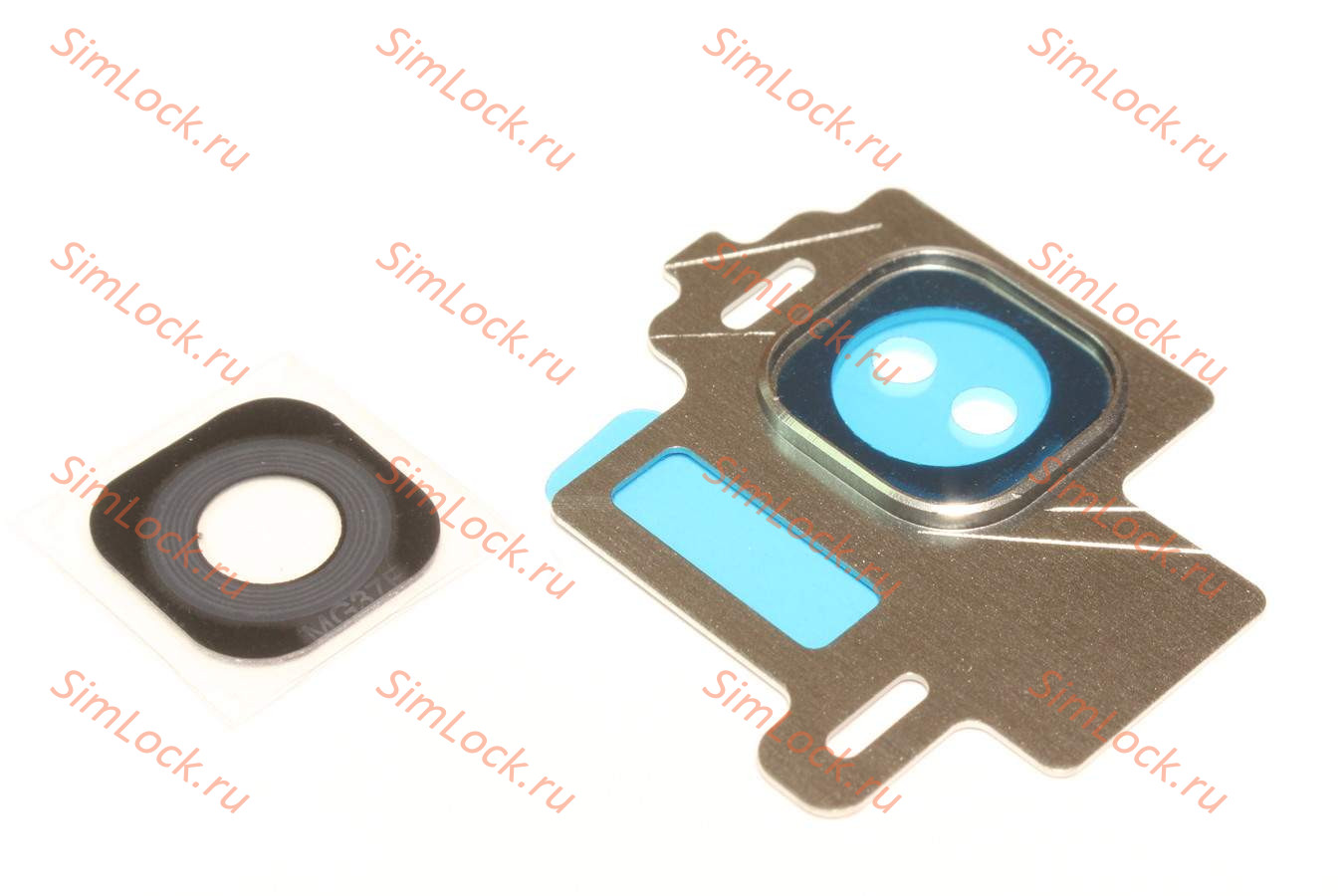 Стекло камеры Samsung G950F Galaxy S8 с серебристой рамкой