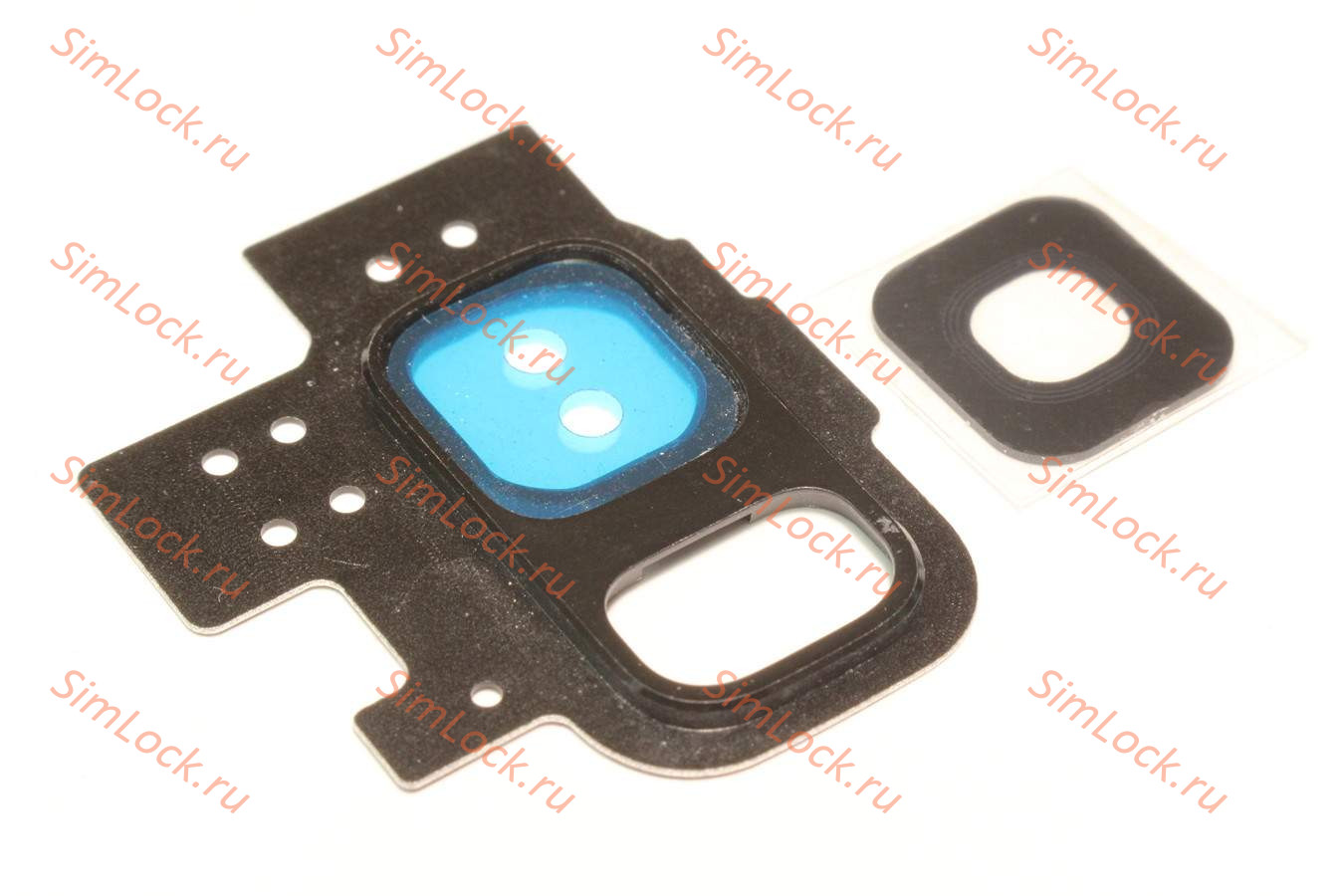 Стекло камеры Samsung G960F Galaxy S9 с черной рамкой