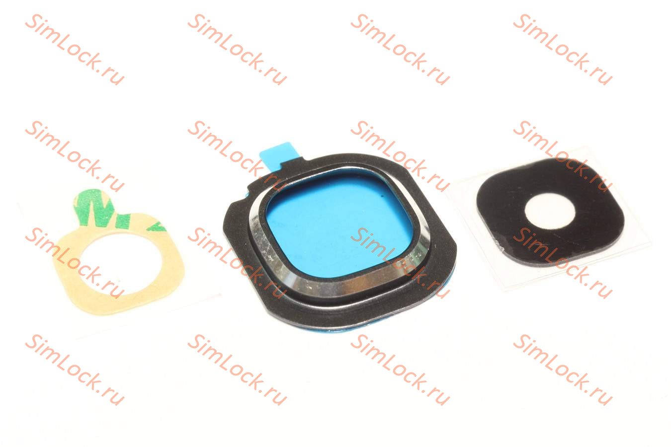 Стекло камеры Samsung J510FN/J710FN Galaxy J5/J7 (2016) с черной рамкой