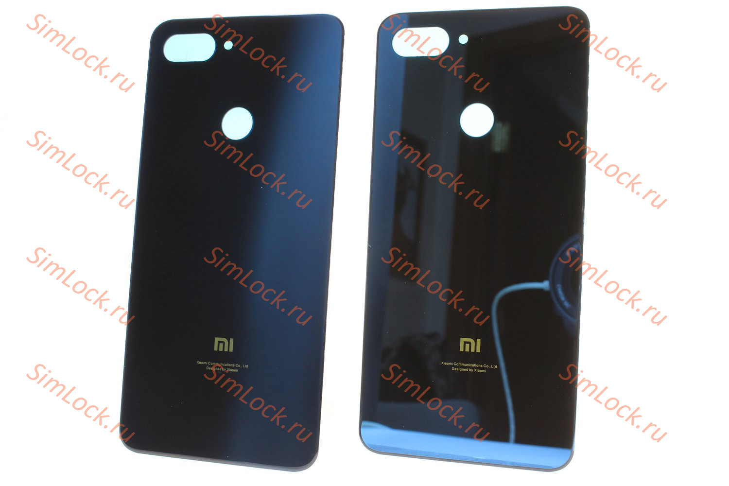 Задняя крышка Xiaomi Mi 8 Lite, синий, К-2