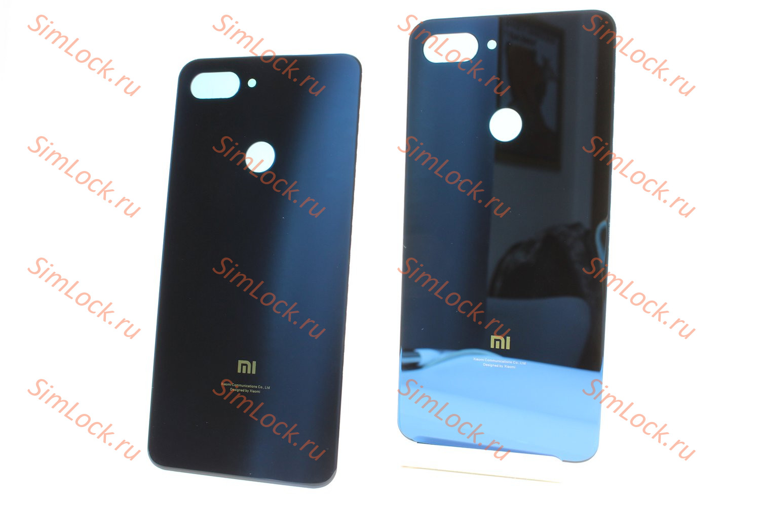 Задняя крышка Xiaomi Mi 8 Lite, синий, К-2