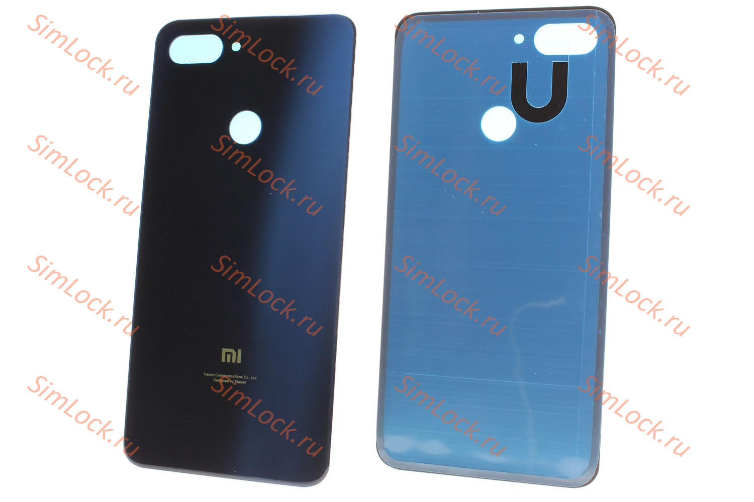 Задняя крышка Xiaomi Mi 8 Lite, синий, К-2