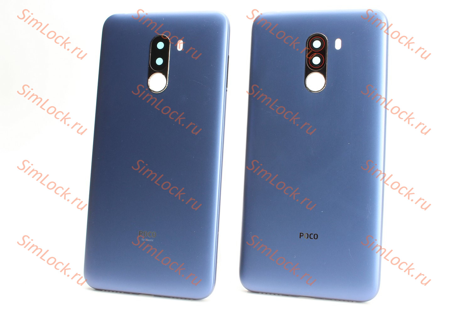 Задняя крышка Xiaomi Pocophone F1, синий, К-2