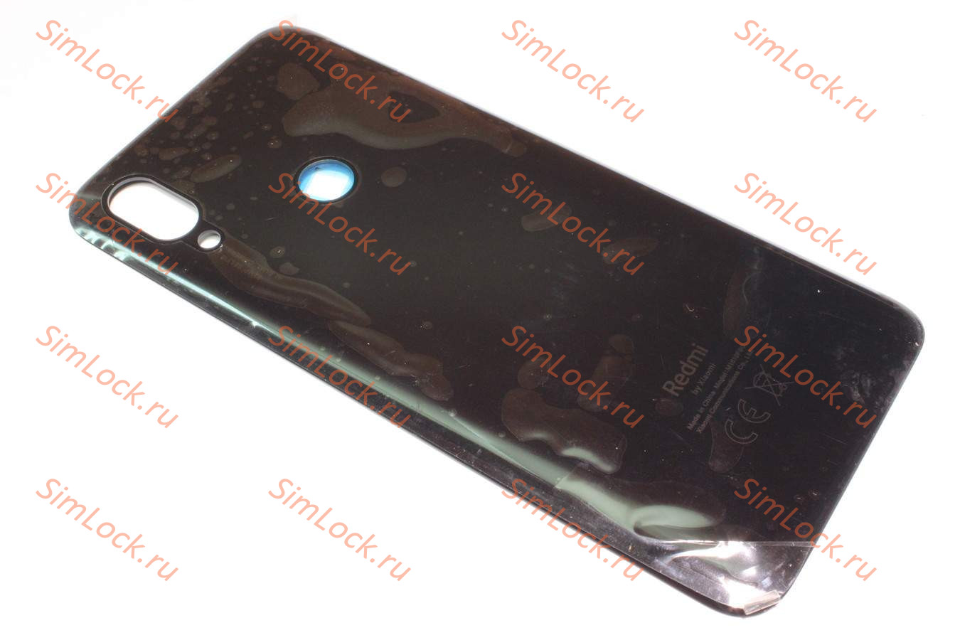 Задняя крышка Xiaomi Redmi 7, черный, К-2 (M1810F6LG)