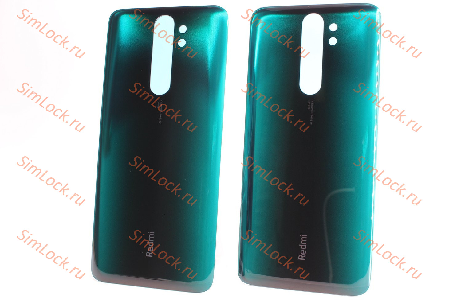 Задняя крышка Xiaomi Redmi Note 8 Pro, зеленый, К-2