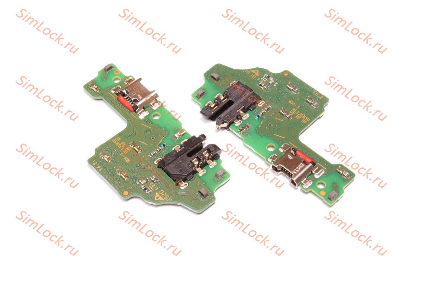 Нижняя плата (шлейф) Honor 8X, 9X Lite, Huawei Y9 (2019) с разъемом зарядки, К-1